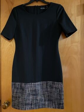 Ivanka Trump Black Ponte Dress Size 10